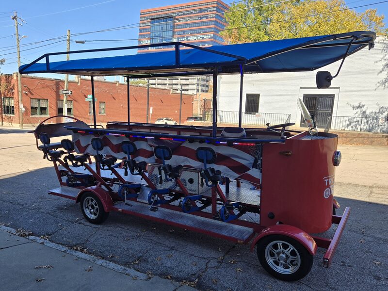 Lady Liberty — 2017 CyclePub party bike for sale